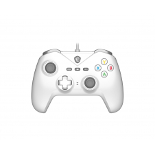 MSI FORCE GC200 WHITE mando y volante Blanco USB Gamepad Analógico/Digital Android, PC