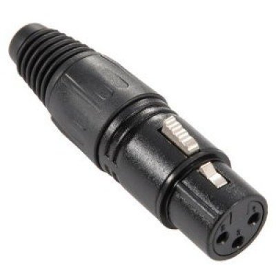 Conector XLR Hembra 3Pin ADAM