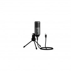 iggual Micrófono condensador Podcasting Pro Gris