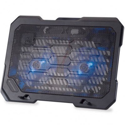 Base refrigeracion conceptronic para portatiles 2 ventiladores 125mm hasta 15.6pulgadas