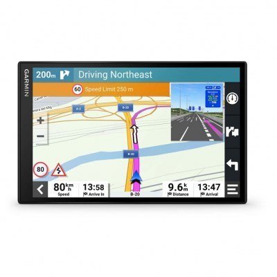 DriveSmart 86 navegador Fijo 20,3 cm (8) TFT Pantalla táctil 295,2 g Negro