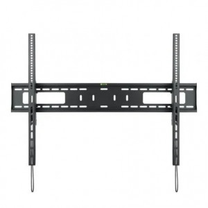 Soporte TV fijo inclinable de pared TooQ LP42100T-B, 60-100 pulgadas, hasta 75 kg, VESA hasta 900x600 mm, incl. +5°/-10°, negro