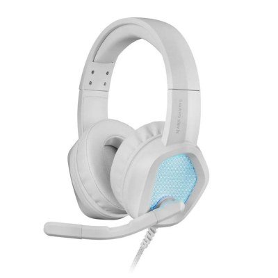 Auriculares Gaming con Micrófono Mars Gaming MH320/ Jack 3.5/ Blancos
