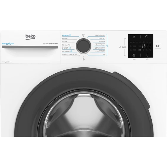 Lavadora Beko VBM3WFT310413WA, 10 kg, 1400 rpm, clase A, blanco - imagen 4
