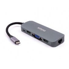 Docking Nilox Usb-c A Hdmi/vga/rj45/usb-c