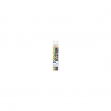 CAJA 6 UNIDADES DE LAPICES COLORES MILAN HAPPY BOTS FORMA TRIANGULAR ERGONOMICA COLORES SURTIDOS 072331506HB