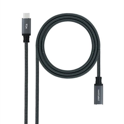 Cable USB 3.2 GEN2x2 100W C/M-H 0,5 m Nanocable