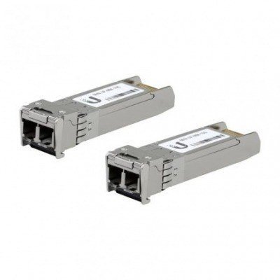 Modulo SFP Transceptor de Fibra Óptica Ubiquiti UF-MM-10G/ Pack de 2