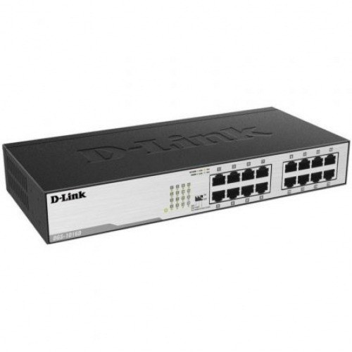 Switch D-Link DGS-1016D 16 Puertos/ RJ-45 Gigabit 10/100/1000