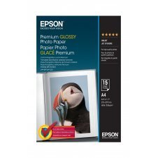 Epson Premium Glossy Photo Paper - A4 - 15 Hojas