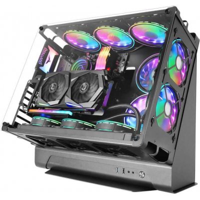 Mars Gaming MCB Custom PC Case - 475x293x443mm - Innovador Formato Custom - Capacidad XL - Estructura modular de doble camara - Edicion custom - Soporte total para refrigeraciones liquidas - Color Neg