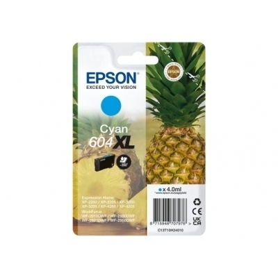 Cartucho epson 604xl cian c13t10h24010 xp2200 wf - 2910 piña