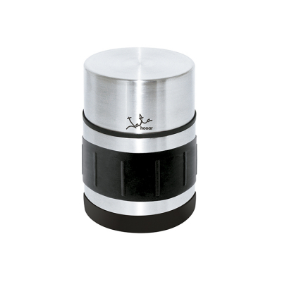 MOD. 825 termo 0,5 L Negro, Acero inoxidable