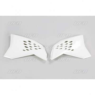 UFO Radiator Covers White KTM KT03095#047