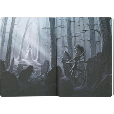 Banda skeleton cuaderno tapa blanda la novia cadaver