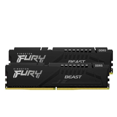 Kit 2xDimm Kingston 16GB DDR5 5600Mhz Fury Beast KF556C36BBEK2-32