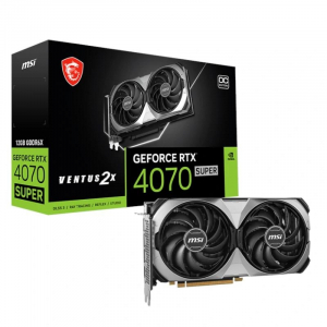 Tarjeta gráfica Msi VGA NVIDIA RTX 4070 SUPER 12G VENTUS 2X OC