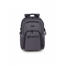 Urban Factory HTE15UF mochila Mochila de viaje Negro, Gris Poliéster, Tereftalato de polietileno (PET)
