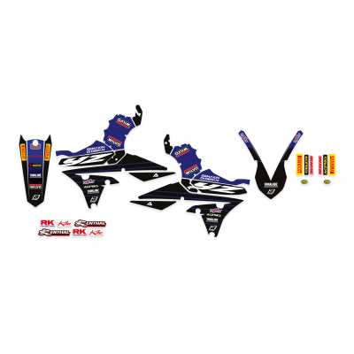 Kit de gráficos Blackbird Racing Replica Team Yamaha 2019/2020 BLACKBIRD RACING 8243R10