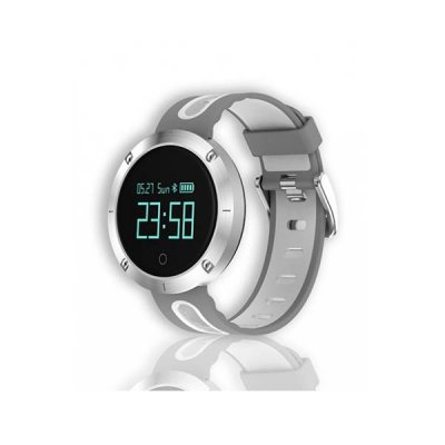RELOJ DEPORTIVO BILLOW XS30 GRIS/BLANCO - BT 4.0 - DOBLE SENSOR - PANTALLA 0.95/2.41CM OLED - TENSIOMETRO - BATERÍA 120MAH - RESISTENTE AL AGUA