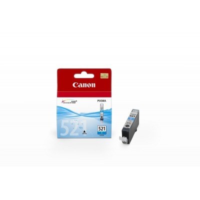 Cartucho tinta canon cli 521c cian