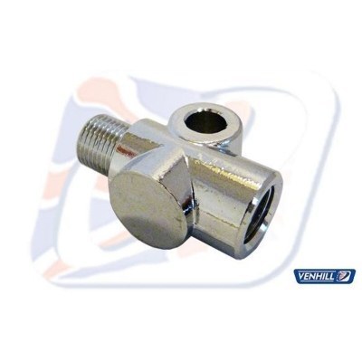 Conector recto M10x1 Venhill sujeción 776/4