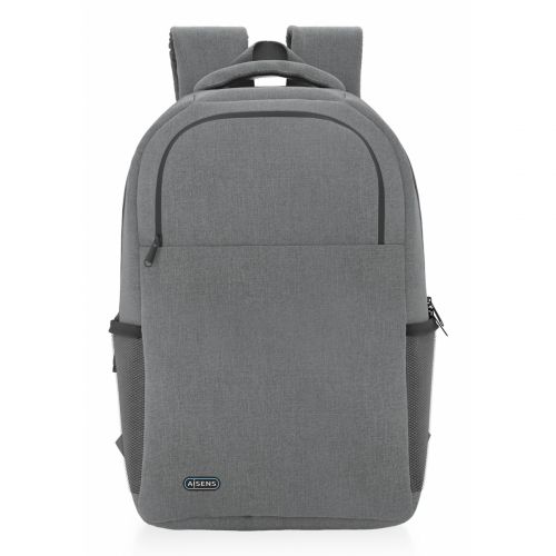 AISENS - MOCHILA PREMIUM PARA PORTATIL 15,6, GRIS