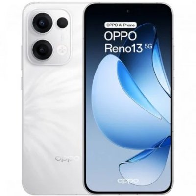 Smartphone Oppo Reno 13 - 6.59 | 12GB RAM | 256GB almacenamiento | 5G | Color blanco