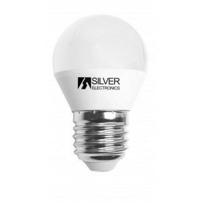 Bombilla LED Regulable ESFERICA E27 5W Luz Blanca 5000K