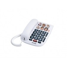 Telefono fijo con cable alcatel tmax10 fr white