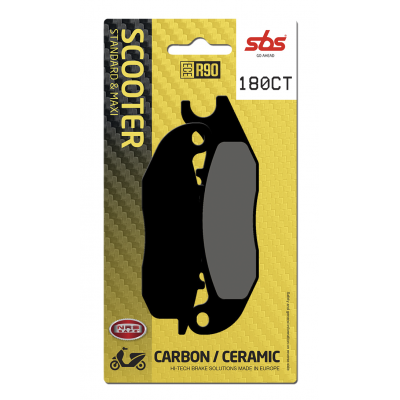 CT Scooter Carbon Tech Organic Brake Pads SBS 180CT