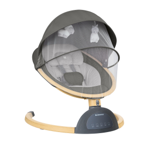Columpio eléctrico de lado a lado Ashlee Gris Oscuro 2025