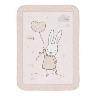 Manta de bebé super suave 110/140 cm Rabbits in Love