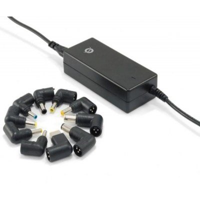 Cargador para portátil universal automático 65W / 10 conectores / CNB65 / Conceptronic