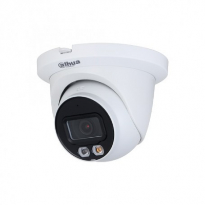 (DH-IPC-HDW2449TMP-S-IL-0280B) DAHUA CÁMARA IP TURRET LITE WIZSENSE SERIE 2 4MP CON INTELIGENCIA ARTIFICIAL PAL FULL-COLOR SOPORTA MICROSD 256GB LED IR & LUZ BLANCA 2.8MM