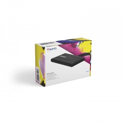 Tooq TQE-2510B Caja Externa HDD 2.5” SATA I/II/III a USB 2.0