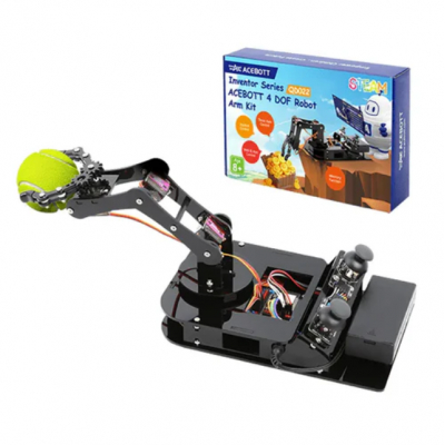 Kit brazo robotico acebott esp32 4 - dof compatible con arduino