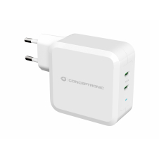 Conceptronic Cargador de dispositivo móvil Interior USB Tipo C Blanco