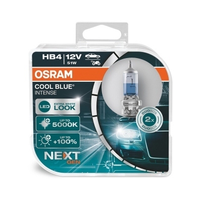 Bombilla OSRAM Cool Blue Intense HB4 12V/51W - x2 9006CBN-HCB