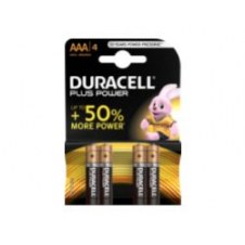 Pilas Aaa Duracell Plus Power Lr03 1.5v Pack 4