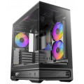 CAJA GAMING ANTEC C2M ARGB COMPACT MICRO ATX NEGRA