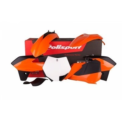 Kit plástica completo POLISPORT KTM color original 90710 90710