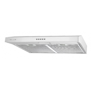 Campana tradicional Corberó IVORI622W, 60 cm, 192,7m3/h, 69dB, 3 velocidades, lámparas LED, clase C, blanco