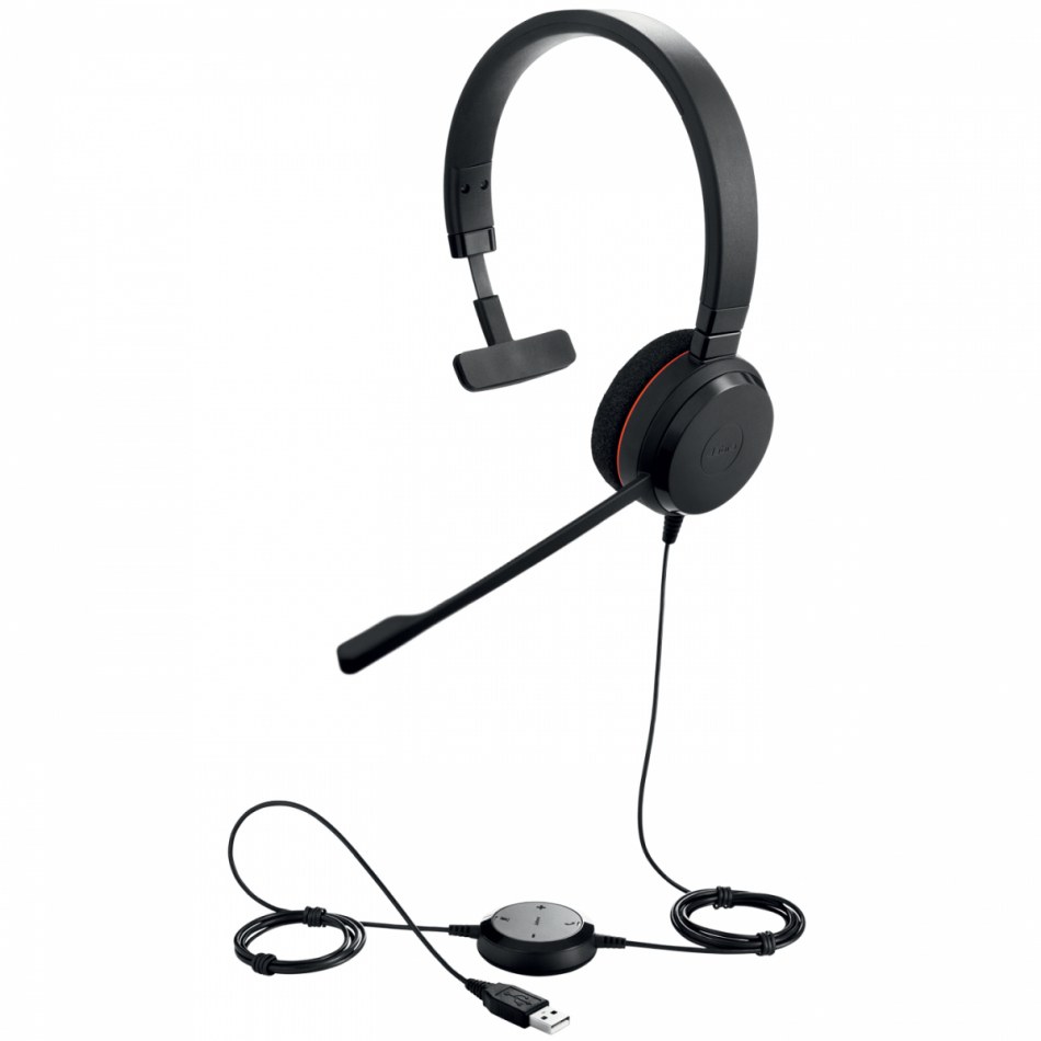 Jabra Evolve 20 UC Mono Auriculares Alámbrico