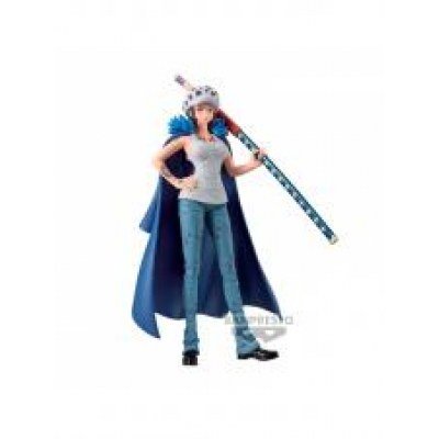 Figura banpresto one piece dxf the grandline series extra trafalgar law change ver. 16cm