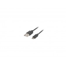 Lanberg CA-USBM-20CU-0010-BK cable USB 1 m USB 2.0 USB A Micro-USB B Negro