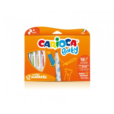 Marker 2+ rotulador Extra-grueso Multicolor 12 pieza(s)