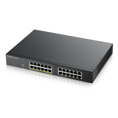 GS1900-24EP Gestionado L2 Gigabit Ethernet (10/100/1000) Energía sobre Ethernet (PoE) Negro