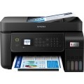 Epson EcoTank ET-4800 - Impresora multifunción - color - chorro de tinta - rellenable - A4 (material) - hasta 10 ppm (impresión) - 100 hojas - 33.6 Kbps - USB, LAN, Wi-Fi - negro