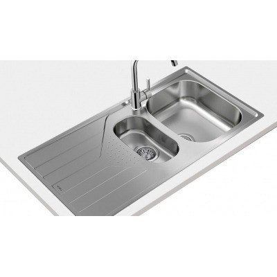 Teka UNIVERSE 60 T-XP 1½B 1E Lavabo sobre-encimera Rectangular Acero inoxidable